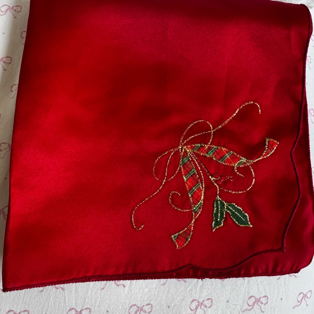 Christmas napkins set of 3